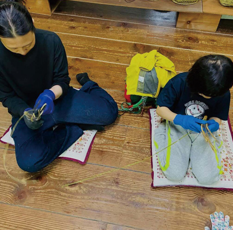 伝統的工芸品づくり親子体験教室