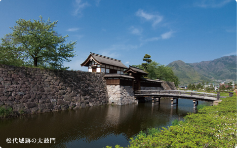 松代城跡の太鼓門