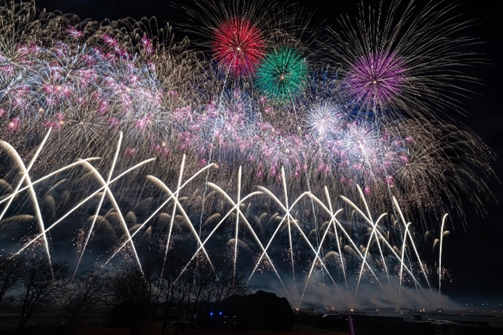 長野えびす講煙火大会のイメージ